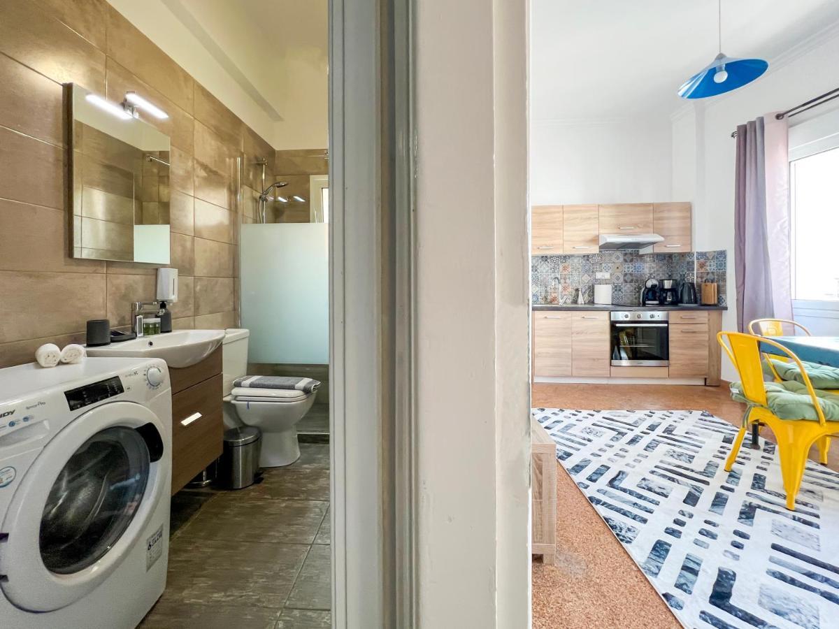 Apartamento Soho Artsy 55Sqm Apt With Acropolis View Atenas Exterior foto